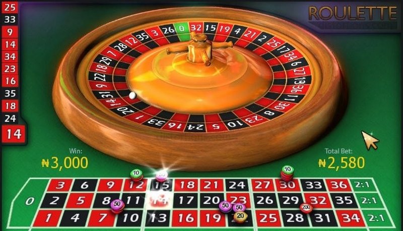 Quá trình quay bánh xe trong cách chơi Roulette